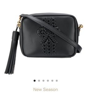 Anya hindmarch black neeson crossbody bag